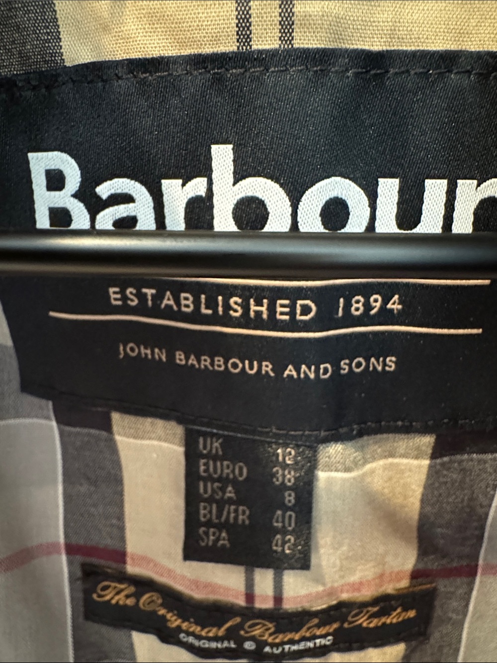 Barbour Beadnell cropped Jacket 8 NWT $300 - Picture 5 of 12